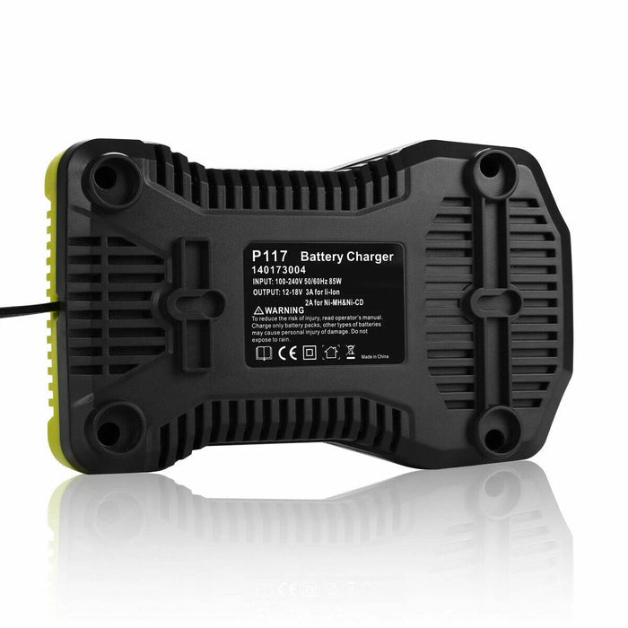 Fast Rapid Charger For Ryobi One+ 18V P108 P104 Li - ion Batteries - Battery Mate