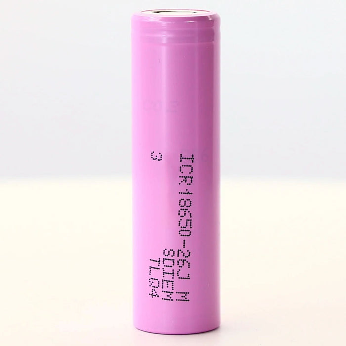 ICR18650 - 26J Rechargeable Battery 2600mAh 3.7V Li - Ion (Flat Top) – High Performance Replacement - Battery Mate