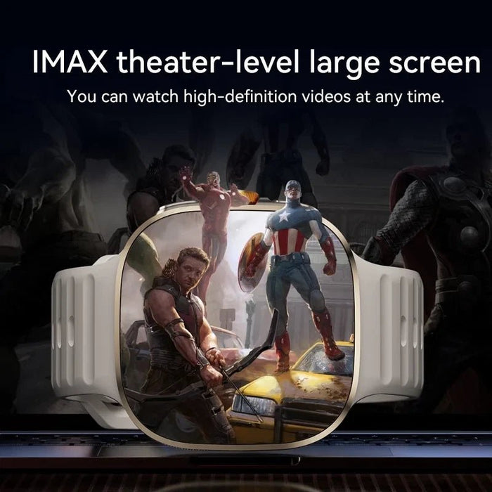 M99 5G Cellular Android Smartwatch – 2.4" AMOLED Screen, 10 - Core CPU, Global Network, 2100mAh Battery - Battery Mate