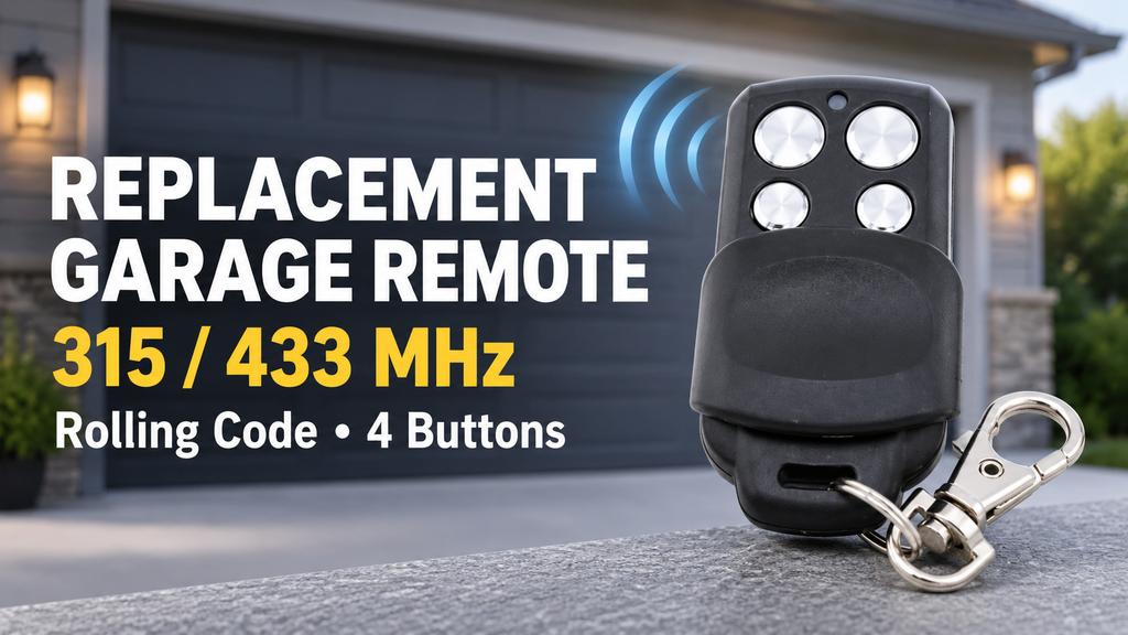 Replacement Garage Remote Pairing 