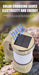 Rechargeable Solar Camping Lantern & LED Flashlight – 9 Light Modes - Battery Mate