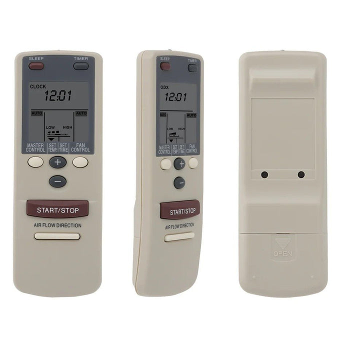 Remote Control for Fujitsu Air Conditioners AR - BB1, AR - BB2, AR - JW19, AR - BB9, AR - AB8 - Battery Mate