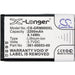 Replacement Battery for Garmin GPS Navigator - 3.7V 2200mAh Li-ion - Battery Mate