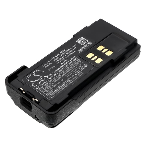 Replacement Battery for Motorola Two-Way Radio - 7.4V 2200mAh Li-ion - Battery Mate