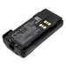 Replacement Battery for Motorola Two-Way Radio - 7.4V 2200mAh Li-ion - Battery Mate