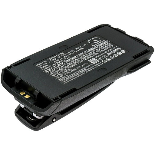 Replacement Battery for Tait/Radon Two-Way Radio - 7.4V 2600mAh Li-ion - Battery Mate