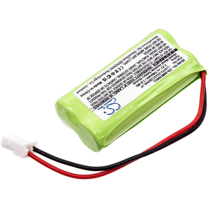 Replacement Battery for V Tech/AT&T/Philips/GE/Motorola Cordless Phone - 2.4V 700mAh Ni-MH - Battery Mate