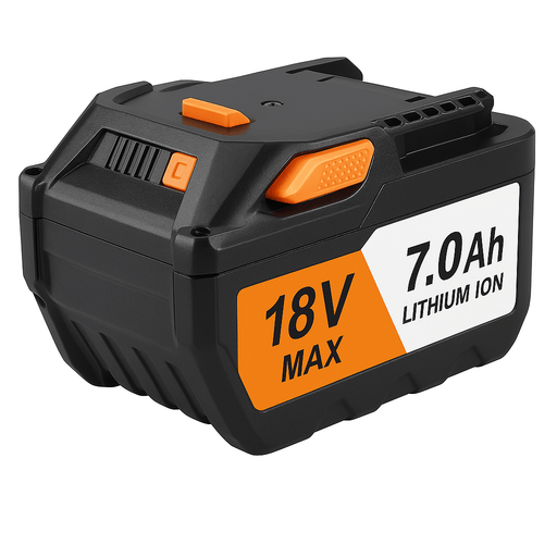 RIDGID Compatible AEG 18V 7000mAh Li - Ion Battery R840087 R840086 R840085 L1830R L1850R - Battery Mate