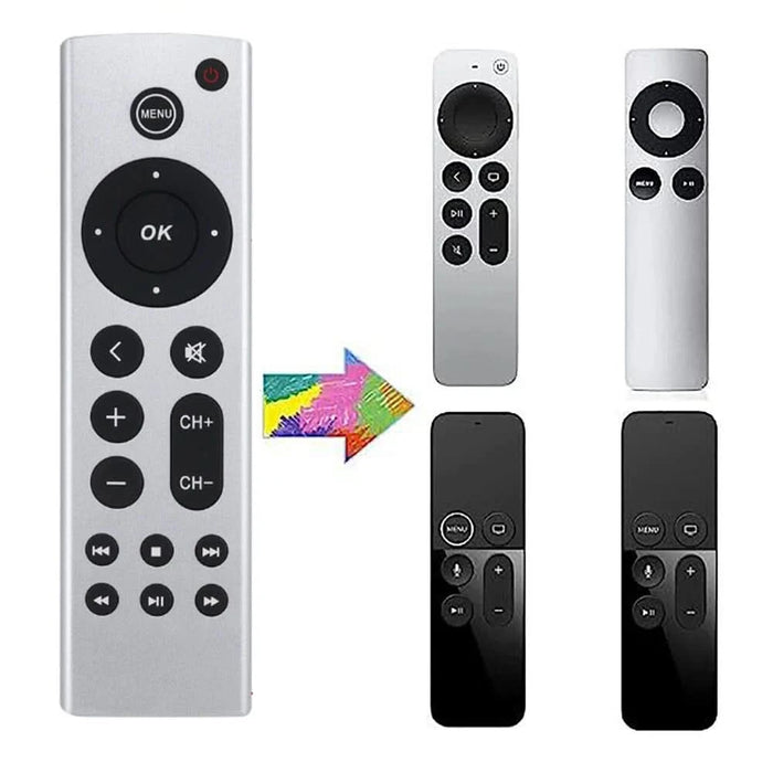Replacement Remote for Apple TV – Compatible with 1st to 4th Gen, 4K & HD Models