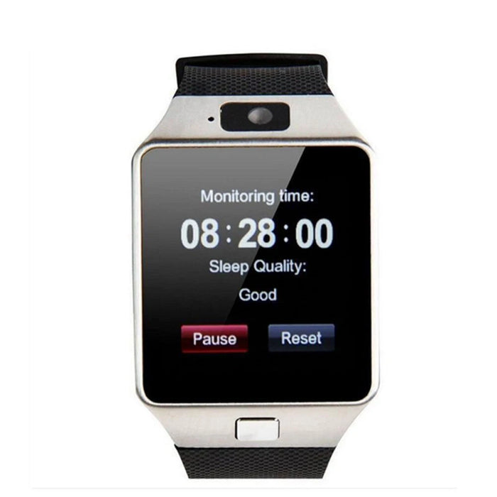 Tavice TZ1 Bluetooth Smart Watch with Touchscreen | Camera, Pedometer, Sleep Monitor, Notifications & Multi-Language Support