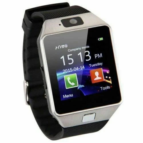 Tavice TZ1 Bluetooth Smart Watch with Touchscreen | Camera, Pedometer, Sleep Monitor, Notifications & Multi-Language Support