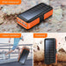 Solar Charger Power Bank 63200mAh, Portable with Dual Outputs, Flashlight, Hand Crank Camping Survival Gear - Battery Mate