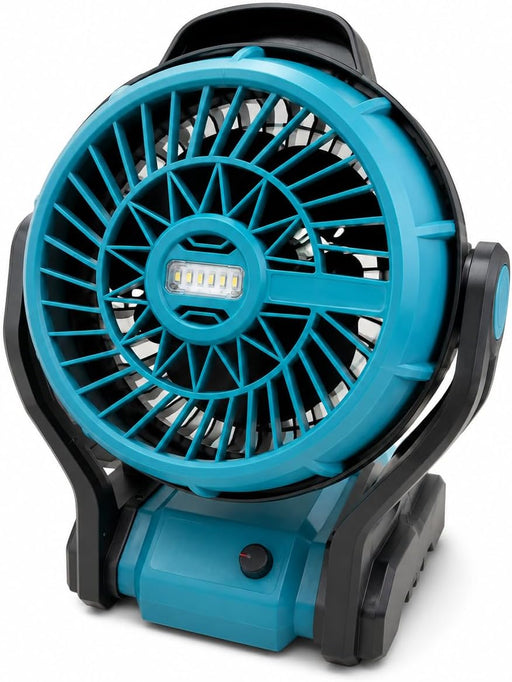 TAVICE 10 Inch Cordless Fan Compatible with Makita 18V LXT Batteries, Portable Jobsite Fan with LED Light, Adjustable Speed, Battery - Battery Mate