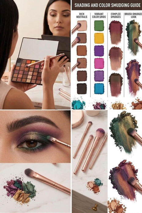 TAVICE 162 - Color Eyeshadow Palette Matte & Shimmer Eye Makeup Palette for Day and Night Looks, Highly Pigmented & Blendable - Battery Mate