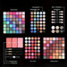 TAVICE 177 - Color Professional Makeup Kit Eyeshadow Palette with Blush, Lip Gloss, Concealer & Eyebrow Powder - Battery Mate