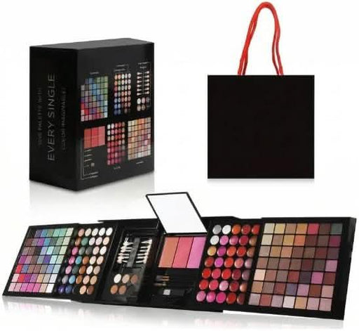 TAVICE 177 - Color Professional Makeup Kit Eyeshadow Palette with Blush, Lip Gloss, Concealer & Eyebrow Powder - Battery Mate