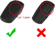 TAVICE 2 PACK BMW Compatible 3 Button Smart Remote Key FOB CASE 1 3 5 6 7 E90 E93 E92 M3 M5 X3 X5 - Battery Mate