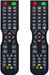 TAVICE 2 PACK Compatible Remote For SONIQ QT1E QT155 QT166 QT138 Remote TV E55V13A E55V14B - Battery Mate