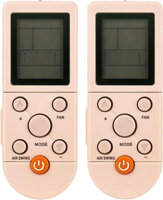 TAVICE 2 Pack CONIA Replacement Air Conditioner YKR - F/06 CA2422 CA9002 CA9007 Remote Control - Battery Mate