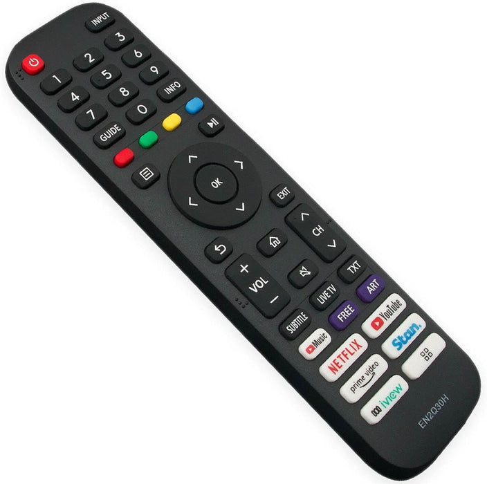TAVICE 2 PACK EN2Q30H Remote control fit for HISENSE VIDAA TV 65Q7, 65SX, 70S5, 100L5F, 100S8 - Battery Mate