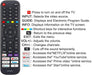 TAVICE 2 PACK EN2Q30H Remote control fit for HISENSE VIDAA TV 65Q7, 65SX, 70S5, 100L5F, 100S8 - Battery Mate