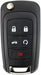 TAVICE 2 PACK For HOLDEN COMMODORE VF 5 Button Remote Flip Key Blank Shell/Case/Enclosure - Battery Mate