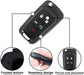 TAVICE 2 PACK For HOLDEN COMMODORE VF 5 Button Remote Flip Key Blank Shell/Case/Enclosure - Battery Mate