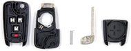 TAVICE 2 PACK For HOLDEN COMMODORE VF 5 Button Remote Flip Key Blank Shell/Case/Enclosure - Battery Mate