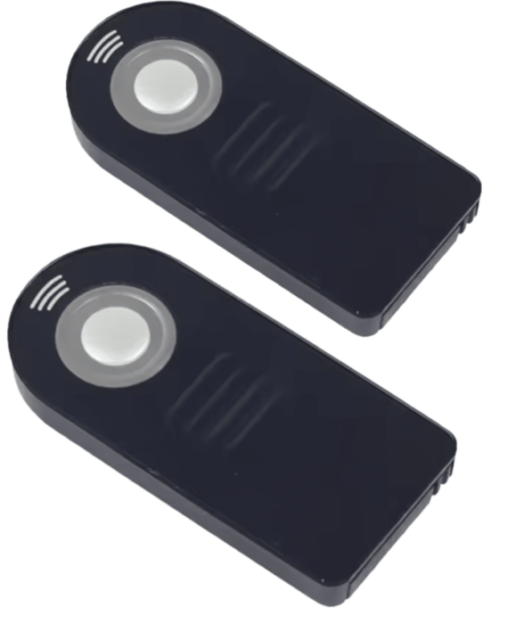 TAVICE 2 PACK IR Wireless Infrared Shutter Release Remote Control for Nikon DSLR Camera ML - L3 - Battery Mate