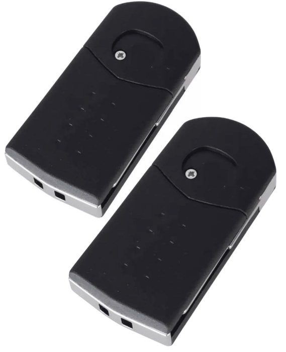 TAVICE 2 PACK Mazda 2 Button Remote Flip Key Shell Mazda 3 5 6 RX7 RX8 BT50 - With Logo - Battery Mate