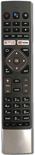 TAVICE 2 Pack Replacement EKO ENTERTAINMENT TV Remote Control for K40FSG K40USG K50USG K58USG K32HSG K65USG - Battery Mate