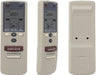 TAVICE 2 PACK Replacement Rinnai YKR - L/101E, Akai AK - 9000WIFI Air Conditioner Remote Control - Battery Mate