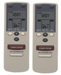 TAVICE 2 PACK Replacement Rinnai YKR - L/101E, Akai AK - 9000WIFI Air Conditioner Remote Control - Battery Mate