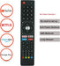TAVICE 2 PACK RM - C3362 RM - C3367 RM - C3407 Replacement Remote for JVC Smart TV Televisions - Battery Mate