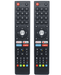 TAVICE 2 PACK RM - C3362 RM - C3367 RM - C3407 Replacement Remote for JVC Smart TV Televisions - Battery Mate
