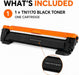 TAVICE 2 Pack TN1170 Toner Cartridges Compatible with Brother HL-L1230W and DCP-L1630W Printers, Black - Battery Mate
