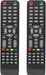 TAVICE 2 PACK VIVO & Viano TV Remote Control For LCD LED Combo (with DVD) TV - Battery Mate