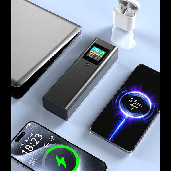 Tavice 20000mAh 100W Power Bank with TFT Display for Phones, Laptops, iPads | USB-C Fast Charging Portable Charge - Battery Mate