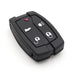 TAVICE 2/3 &amp 5 Button Car Key Compatible with Land Rover Freelander 2 &amp; Freelander 3 Key Fob Shell - Battery Mate