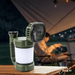 TAVICE 250 Lumen Portable Camping Lantern + Fan | Solar & USB Rechargeable Waterproof - Battery Mate