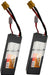 TAVICE 2S LiPo Battery 7.4V 5200mAh 80C Hard Case with T Connector Compatible with RC Cars, Trucks & Vehicles - Battery Mate