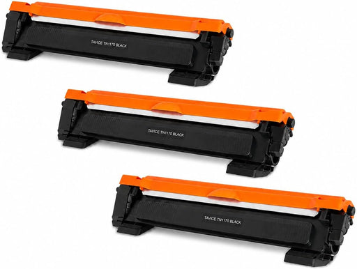 TAVICE 3 Pack TN1170 Toner Cartridges Compatible with Brother HL-L1230W and DCP-L1630W Printers, Black - Battery Mate