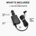 TAVICE 35W Car Charger Power Adapter Compatible with Dyson DC58 DC59 DC61 DC62 SV03 SV04 SV05 SV06 Vacuum Cleaners 12V/24V - Battery Mate