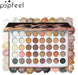 TAVICE 40 - Color Eyeshadow Palette Earth Tone Matte & Shimmer Shades with Contour, Professional Eye Makeup - Battery Mate