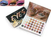 TAVICE 40 - Color Eyeshadow Palette Earth Tone Matte & Shimmer Shades with Contour, Professional Eye Makeup - Battery Mate