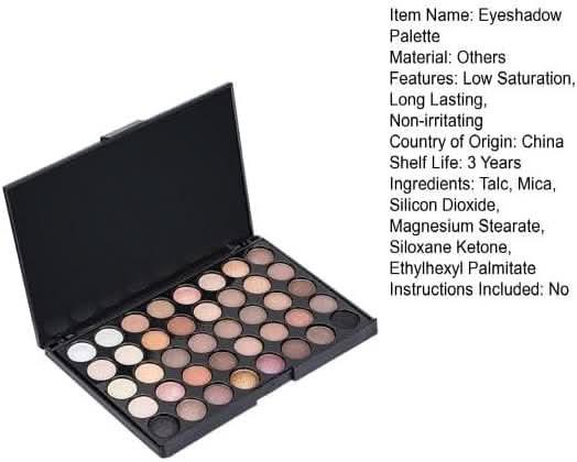 TAVICE 40 - Color Eyeshadow Palette Matte, Shimmer & Metallic Eye Makeup Palette for Long - Lasting, Blendable Looks - Battery Mate