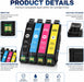 TAVICE 4PK 604XL Ink Cartridges Compatible with Epson XP-2200 XP-3200 XP-4200 WF-2910 WF-2930 - Battery Mate