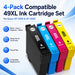 TAVICE 4X 49XL Ink Cartridges Compatible with Epson XP-2205 XP-4205 XP2205 XP4205 - Battery Mate
