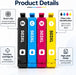 TAVICE 4X 503XL Ink Cartridges Compatible with Epson XP-5200 WF-2960 XP5200 WF2960 - Battery Mate