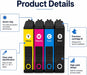 TAVICE 4X 965XL Ink Cartridges Compatible with HP OfficeJet Pro 9010e 9012e 9016 9020e 9026 9028 - Battery Mate